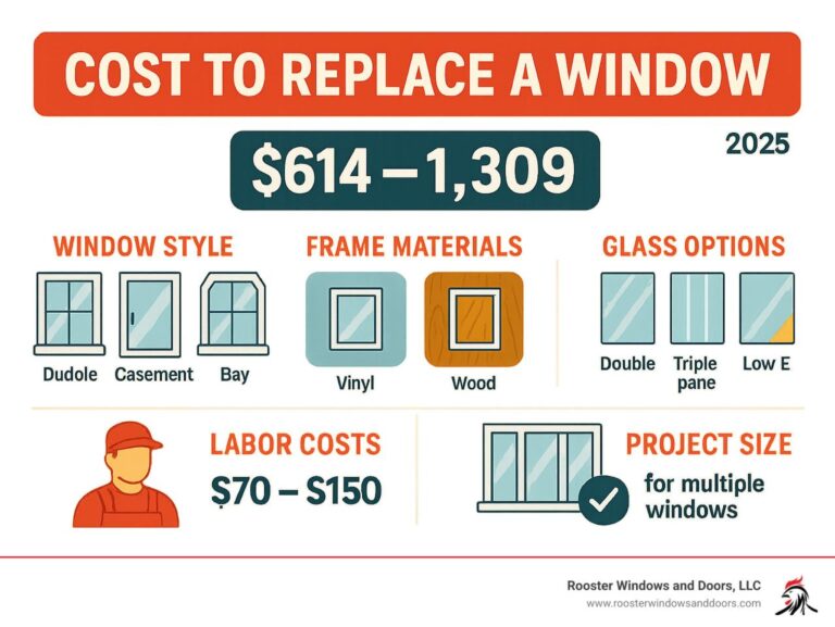 Cost to replace a window: Smart 2025 Guide